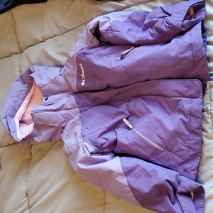 Girl Columbia 2 jackets in one .